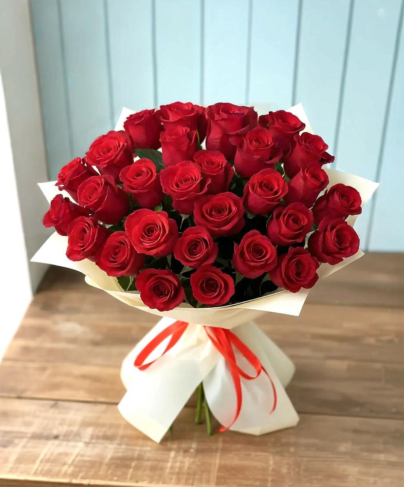 Букет 29 Красных роз в Рошале