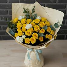 Букет цветов из:  Розы в Рошале