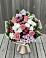 Букет цветов из: Альстромерии, Гвоздики, Розы и Хризантемы в Рошале