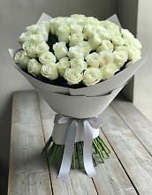 Букет 35 Белых роз в Рошале