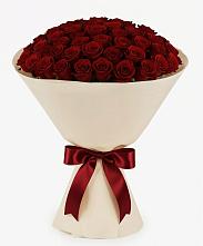 Букет 101 Бордовая роза Блэк Бакарра в Рошале