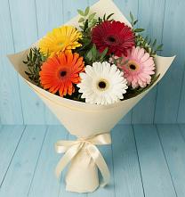 Букет цветов из:  Герберы в Рошале