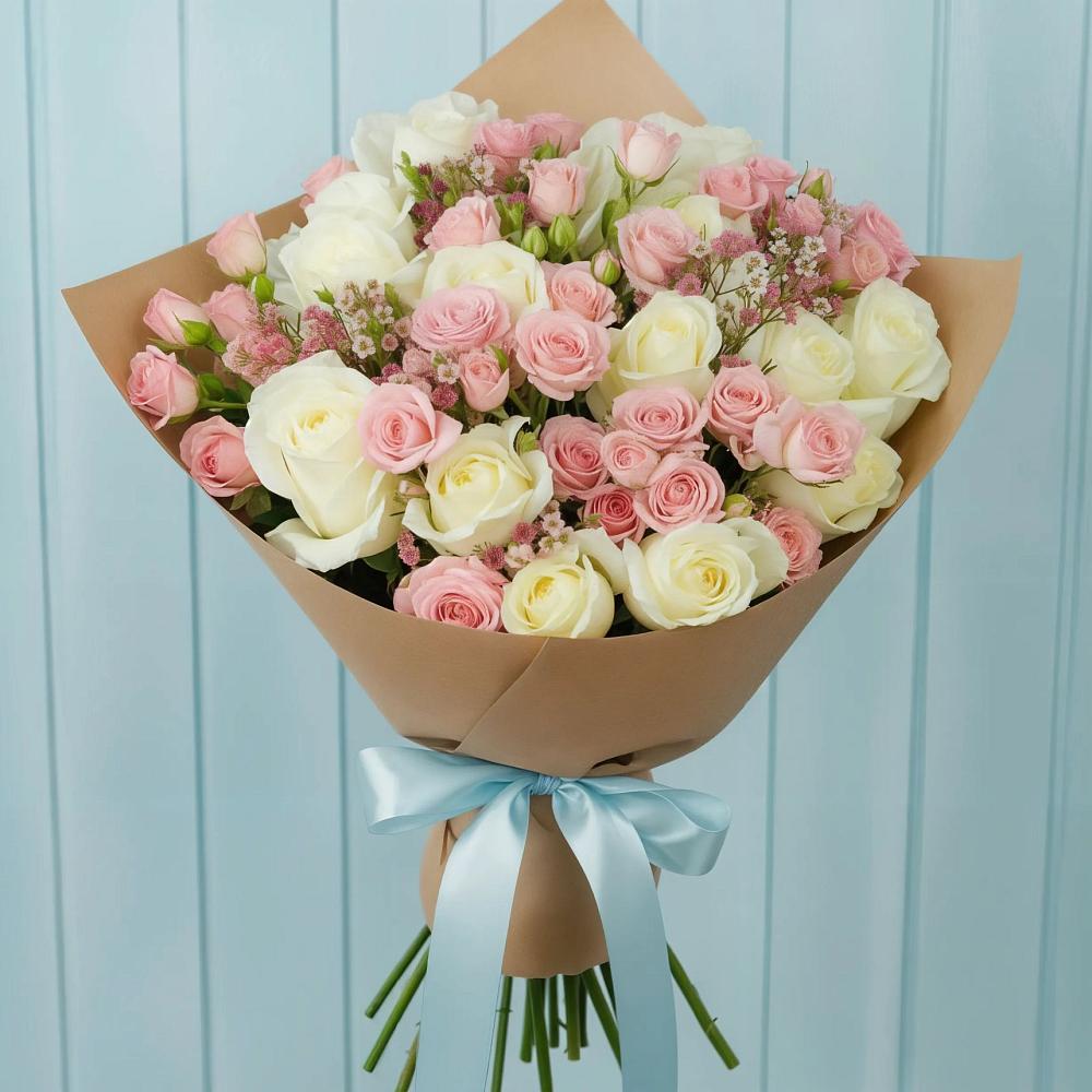 Букет цветов из: Розы в Рошале