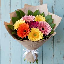 Букет цветов из:  Герберы #REPLACE_PRED# Рошале