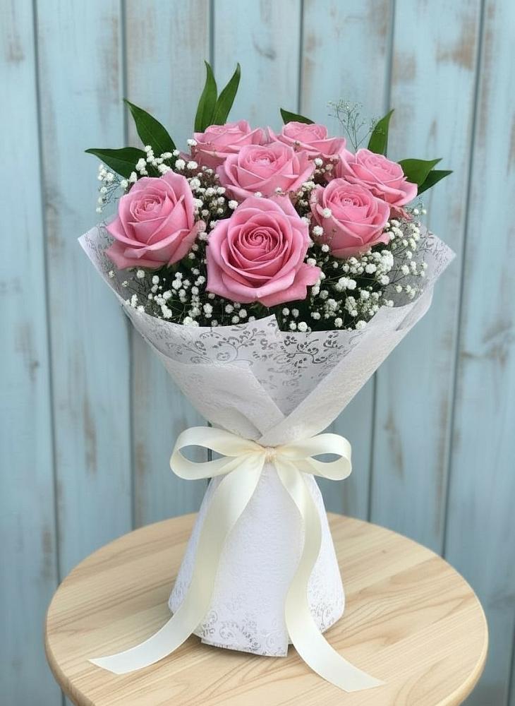 Букет цветов из: Розы в Рошале