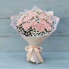 Букет цветов из:  Гвоздики в Рошале