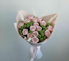 Букет цветов из:  Розы и Хризантемы в Рошале