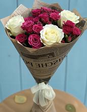 Букет цветов из:  Розы #REPLACE_PRED# Рошале
