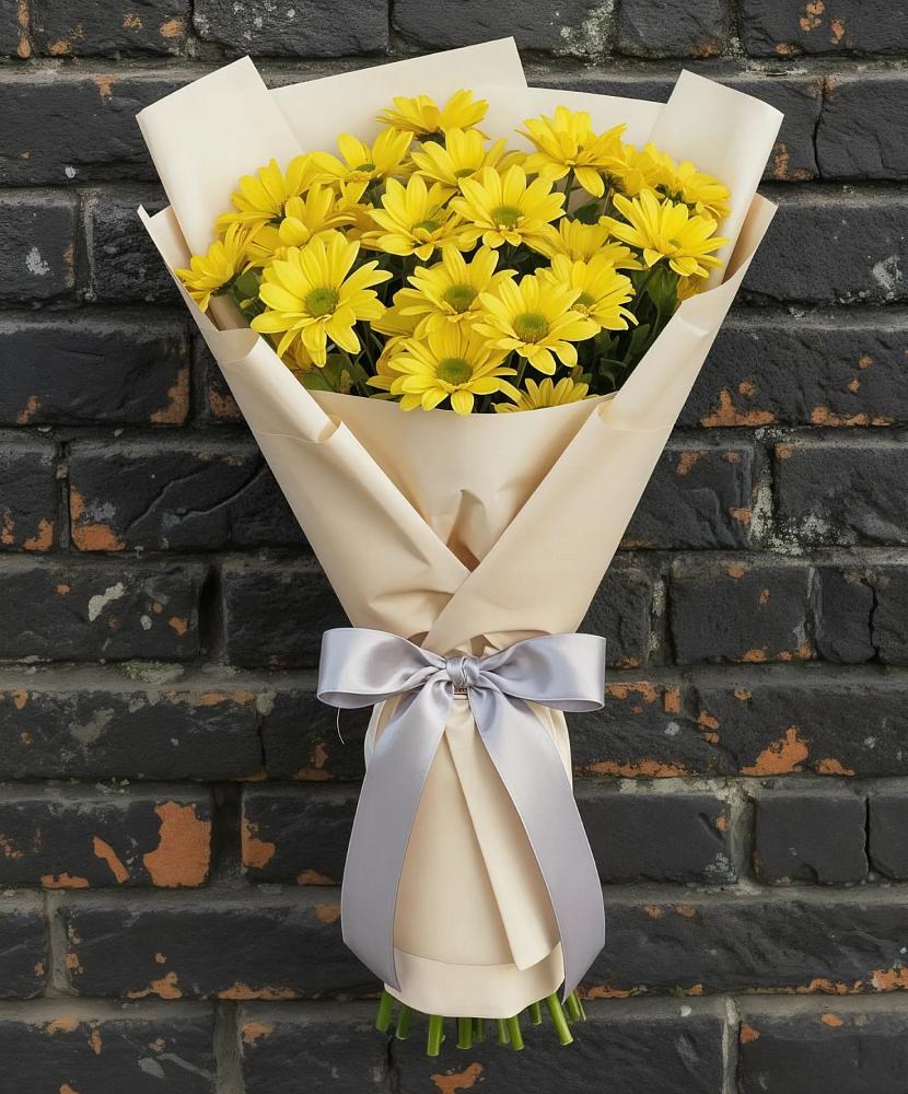 Букет цветов из: Хризантемы в Рошале