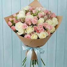 Букет цветов из:  Розы в Рошале